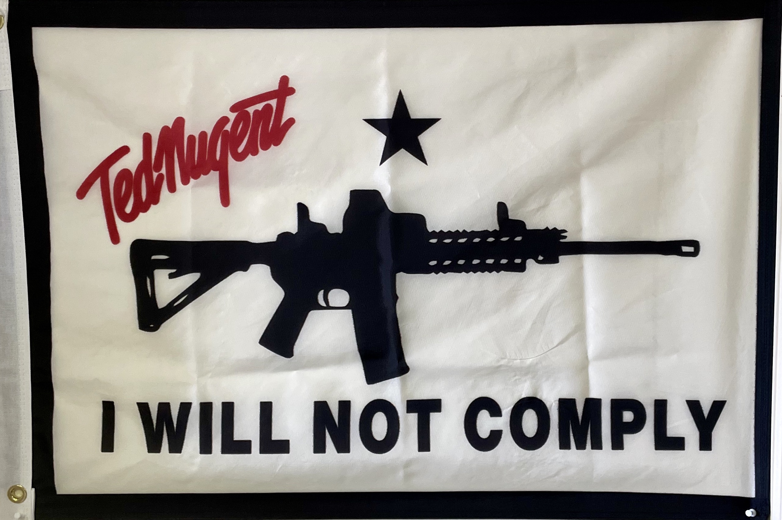 I Will Not Comply Flag