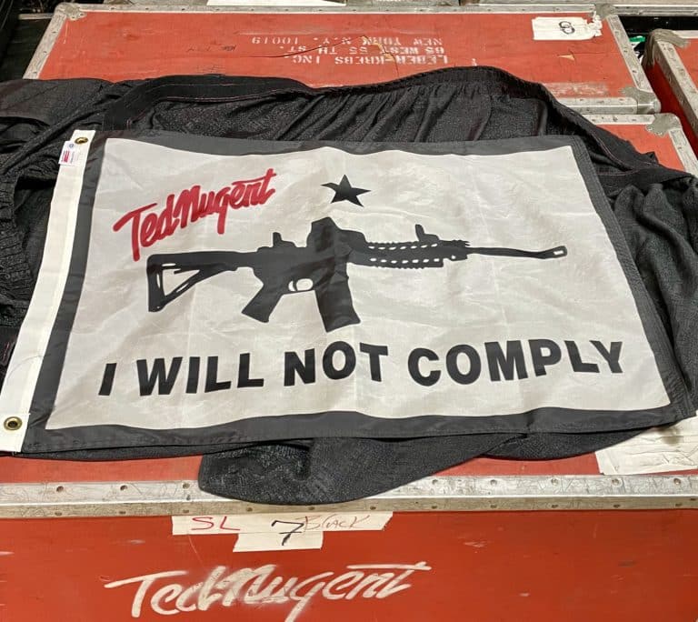 I Will Not Comply Flag